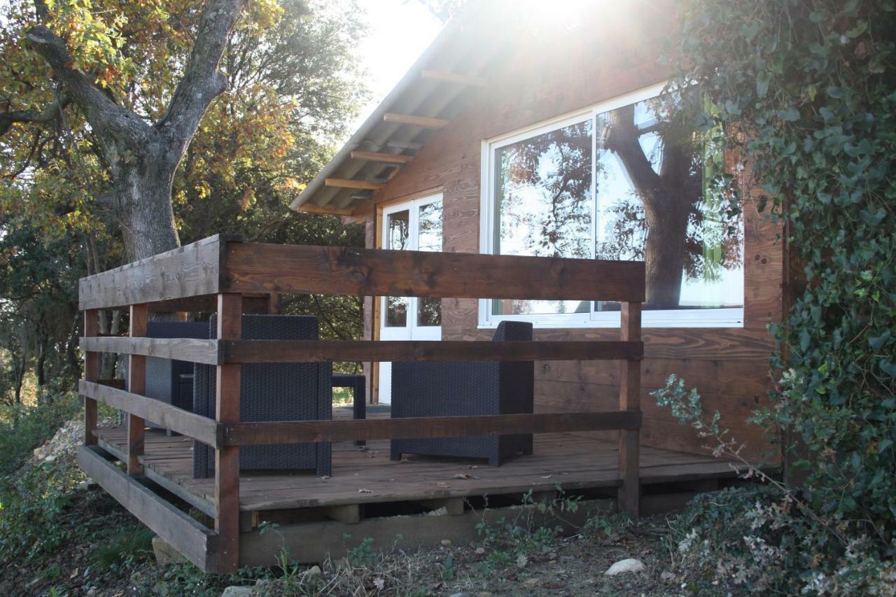 Les Chalets En Cevennes Saint-Christol-les-Ales ภายนอก รูปภาพ